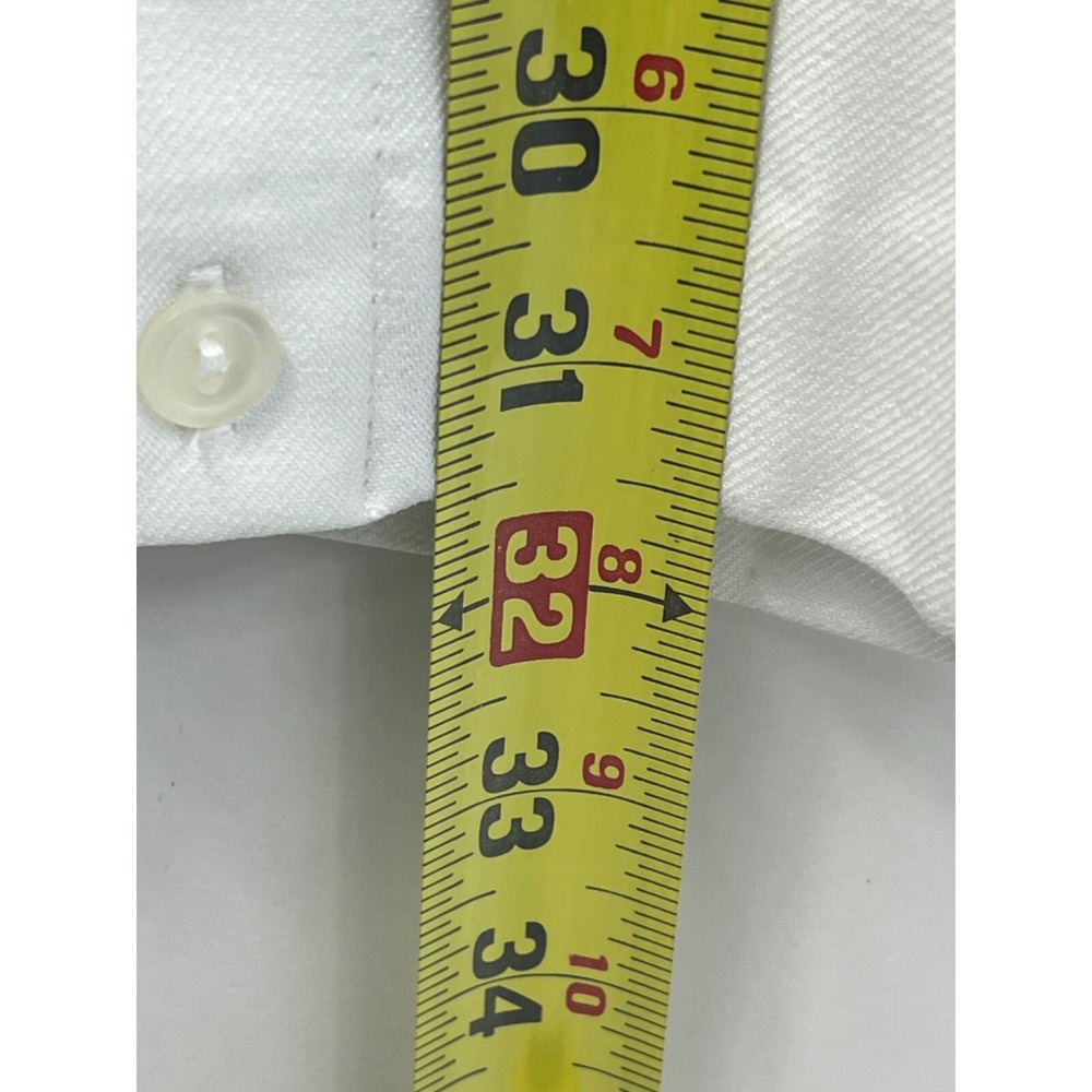 Alfred Dunner Cropped Pants Women's Sz 12 White 3 Button Leg Accents Stretch - Picture 7 of 12